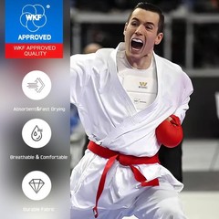 Wesing Professional Karate WKF Approved Men Chest Protector Large