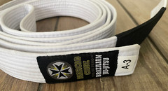 Marcio Cruz Kimonos Set Top Bottom Belt Brazilian Jiu-Jitsu MMA White Adult 3