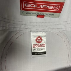 Gracie Barra Jiu-Jitsu Gi Set Youth 4 GB Edition White Ripstop Fabric
