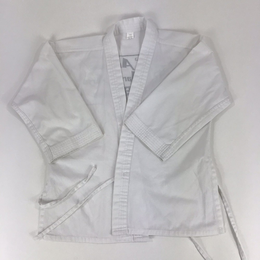 American Martial Art systems AMAS Logo Jacket Child Size 00/130 Great Condition