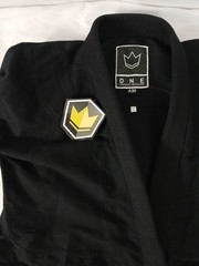Kingz Kimonos The One BJJ Gi Jacket Top Only Black Sz A3H Sol Academy