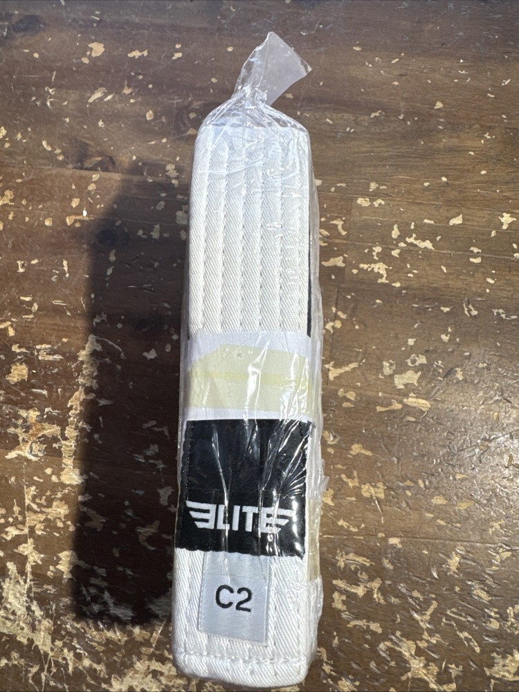 Elite Sports BJJ C2 Jiu Jitsu White Belt New Unopened Size C2
