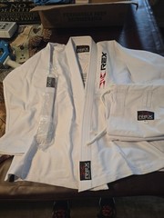 REX Sports Brazilian Jiu Jitsu for Men & Women BJJ Gi Grappling Kimonos Light,A1