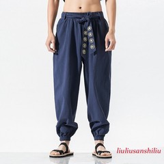 Kung Fu Tai Pants Bloomers Wushu Martial Arts Wing Chun Clothing Training Linen
