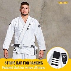 Elite Sports IBJJF Approved BJJ Belt Adult Cotton Jiu Jitsu Rank Belt Unisex