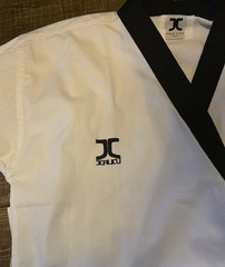 J Calicu Taekwondo WTF World Taekwondo Federation Uniform Mens Size 190/5