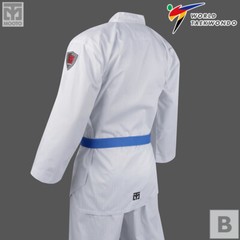 MOOTO BS4.5/BS5 Uniform/TaeKwonDo TKD WT Dobok/BS4.5 White-Neck Beginner Dobok