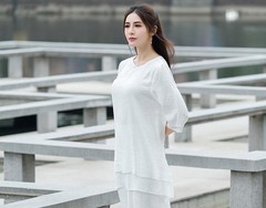 Women Tai Chi Yoga Outfits Set Top+pants Martial Arts Kung Fu Linen suit Vintage