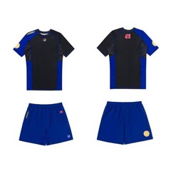 PW RANKED SS RASHGUARD [BLUE]Rash Guard SS No Gi Bjj Short Set Uniform Brazilian