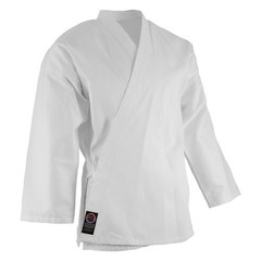 ProForce® Karate Uniform (Elastic Drawstring w/Free Belt) 6 oz. 55/45 White