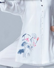 Women Tai Chi Clothes Wushu Clothing Martial Art Uniform Kung Fu Dress Long