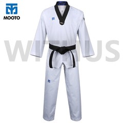 MOOTO EXTERA S6 Uniform World Taekwondo WTF Dobok BK Neck – Tracking