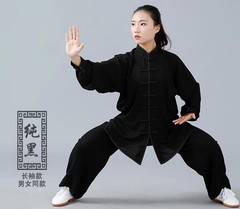 Cotton Linen Martial Arts Wushu Tai Chi Yoga Sets Kung Fu Suit Uniforms Unisex