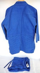 Bushido Martial Arts Supply Jiu Jitsu Kimono Gi Blue Heavyweight 4/180