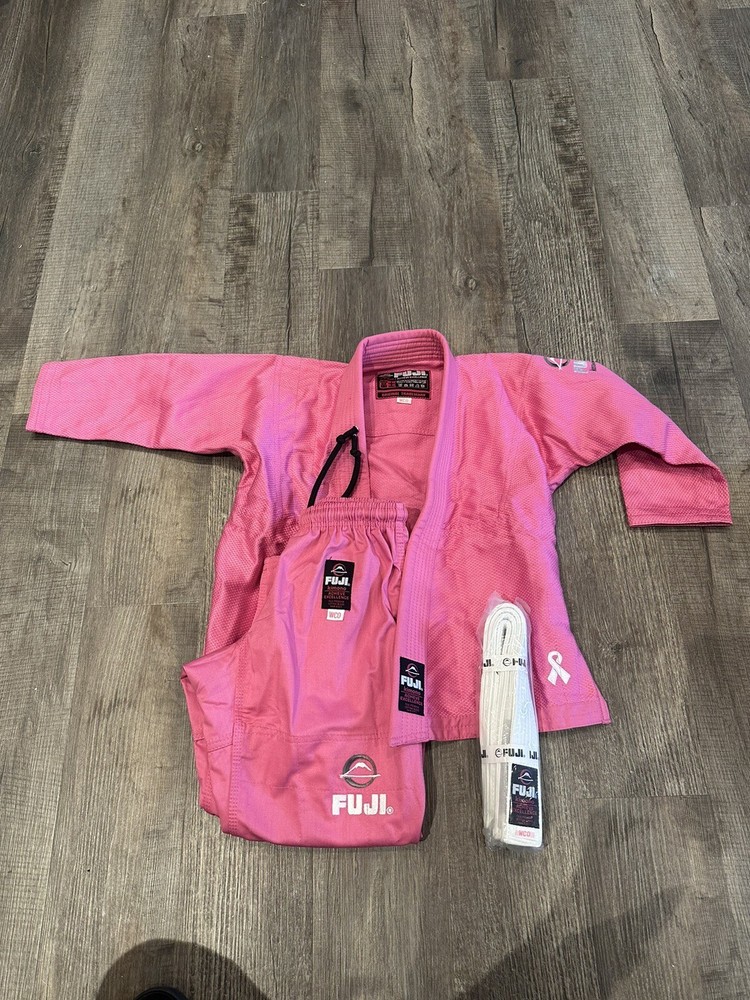 FUJI Breast Cancer PINK GI BJJ Women’s Size WC0 NEW
