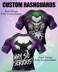 CUSTOM BJJ RASHGUARDS 3 PCS SET EACH