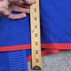 Keiko Raca Brazilian Jiu Jitsu Blue Gi Top Kimono Size 4 BJJ Gold Heavy NEW