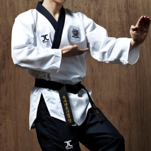 JCALICU POOMSAE Dan/WTF Poomsae Uniform For male