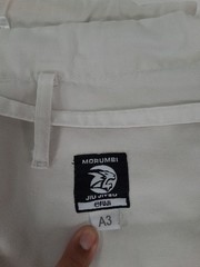 Gracie Morumbi White Jiu Jitsu Gi Kimono & Pants Size: A3