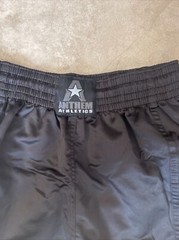 Anthem Athletics Fighting Training Shorts-Black Gray-String Tie-Men’s Large NWOT