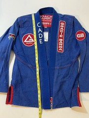 Gracie Barra Equipe Kimono Brazilian Jiu-Jitsu Gi Blue Youth Size Y6