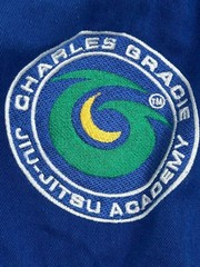 Charles Gracie Pants Youth Small Mooo Blue JIU-JITSU ACADEMY MMA *READ*