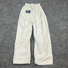 Hawk Sports Karate Gi Uniform Set Kids 2 White Cotton Belted Waist Straight Leg