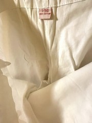 Youth Judo Gi White Cotton Uniform Set Jacket Pants Belt Size 1/150