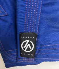Gracie Gym Jiu Jitsu Gi A1L Kimono Illusive Blue
