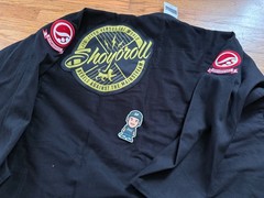 NEW SHOYOROLL AK15359 THE COMPETITOR BLACK KIMONO GI JIU JITSU BJJ #17 RARE 2W