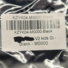 Jiu Jitsu Gi Black M0000 M0 M1 M3 M4 M2 Child Uniform KZYK04