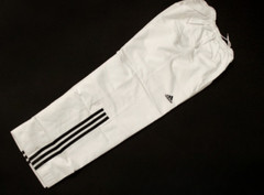 Adidas Champion 3-Stripe Uniform Military Uniform Taekwondo Dobok NEW WHITE