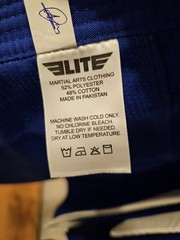 Elite Sports Blue Brazilian Jiu Jitsu (BJJ) Gi – Men’s Size A5 – IBJJF Approved