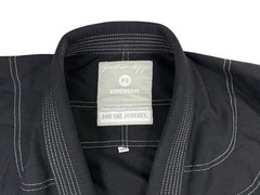 Gold BJJ Aeroweave F5 Black Gi Lightweight 275 GSM Kimono Jiu-Jitsu