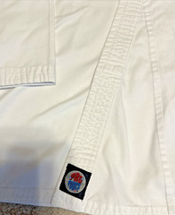 Gladiator by ProForce Kickstart Kids Martial Arts Karate Gi Uniform White Size 5