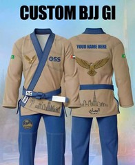Premium Custom BJJ Gi Brazilian Jiu Jitsu Gi 450gsm Gi Kimono Logo Embroidry MMA