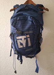 MOOTO 540 Taekwondo Backpack Blue/Dark Blue. Great Condition