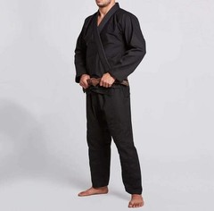 Martial Sports Essential Kids Brazilian Jiu Jitsu Gi Uniform – Black – Free Belt