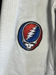 RARE Grateful Dead Limited Edition Brazilian Jiu-jitsu White Colored Hyperfly
