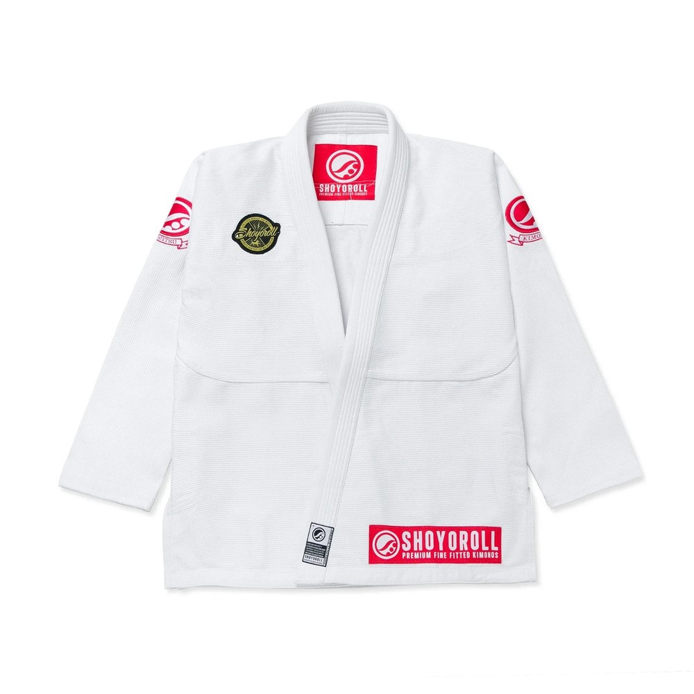 Shoyoroll Batch #136: Competitor Retro BJJ Gi 450 GSM (White)