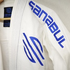 Sanabul Gi Jacket Adult A2 White BJJ Brazilian Jiu Jitsu