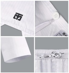 MOOTO BS4.5 Uniform with Black V-Neck WT (World Taekwondo) TKD 4.5 Dobok