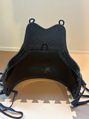 Japanese Kendo Do Chest Guard Armor Torso Navy Blue With Strap Gear