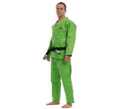 Fuji Sports All Around Mens Brazilian Jiu Jitsu Gi Jiu-Jitsu BJJ Electric Green