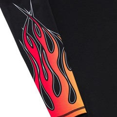 New Shoyoroll Flames Training Rash Guard Set Ls & Flames Training Fitted Shorts