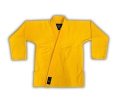 Worios Brazilian JiuJitsu Gi Kimono Yellow Lightweight Pro 2.0 For kids