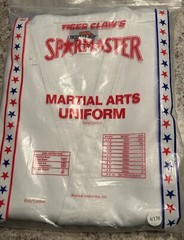 Tiger Claws Spar master Martial Arts Uniform Complete 4/170 White