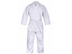 Karate Gi Uniform Adult Kids Martial Arts Suit Lightweight w/ White Belt gift