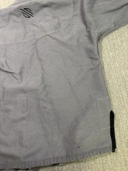 Sanabul Jiu Jitsu Gi Adult Aize A2 Gray Brazilian BJJ Kimono No Belt Heavy