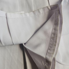 Japanese Kendo Hakama Pants Kimono Bulldog White Size 19 Kids Uniform